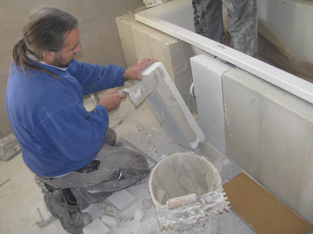 Ytong prenova, obzidava kadi